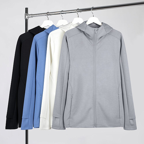 Куртка с капюшоном унисекс Begi, черная - рис 4.