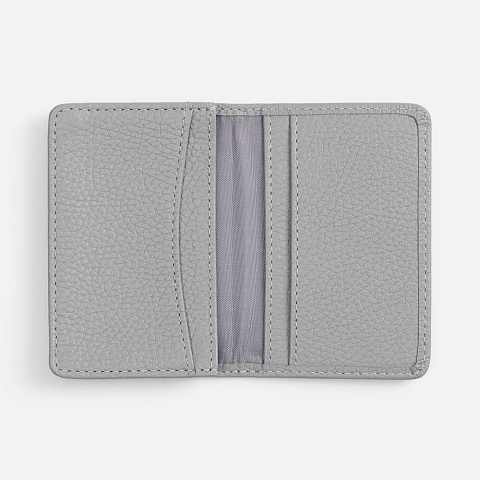 Футляр для визиток Unison, серый - рис 5.