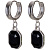 Серьги Black Fiore Luna *LE6113 S - миниатюра - рис 3.