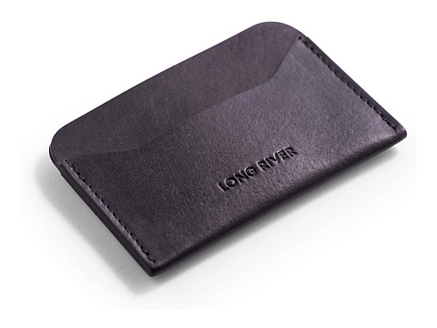 Подарочный набор Long River: картхолдер, ремешок для ключей, синяя коробка - рис 3.