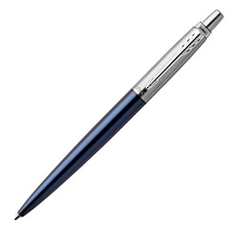 Шариковая ручка Parker Jotter Essential, Royal Blue CT, стержень: M, цвет чернил : blue или black