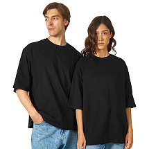 Футболка Berlin к/р оверсайз, 100% хлопок, 180гр, черный