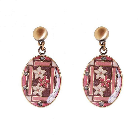 Серьги Незабудки Clara Bijoux A75775-5 V