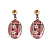 Серьги Незабудки Clara Bijoux A75775-5 V - миниатюра