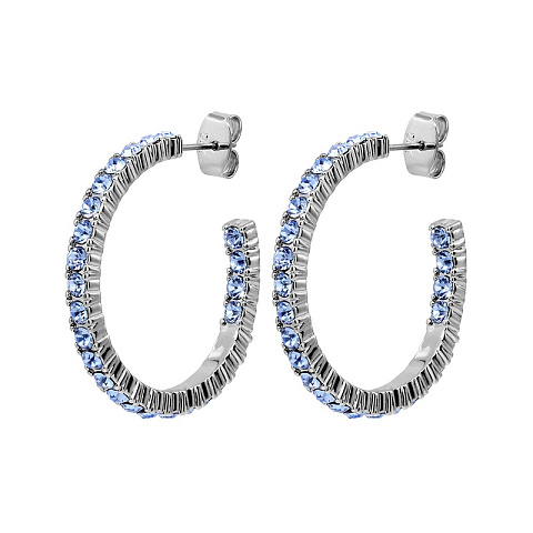 Серьги PINA SS LIGHT BLUE