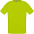 Футболка унисекс Sporty 140, зеленый неон - миниатюра - рис 2.