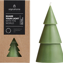 Orginal Home рождественская елочная свеча матча - L - Зеленый яркий
