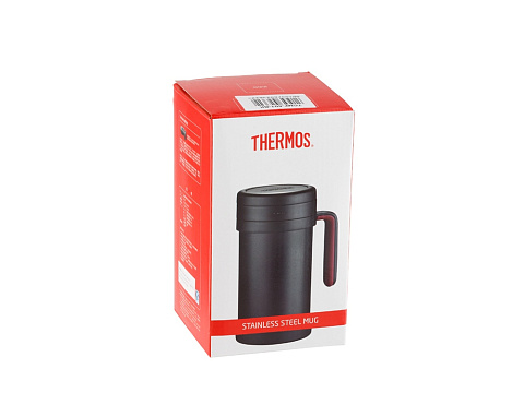 Термос из нерж. стали с ситом тм THERMOS TCMF-501, черный - рис 7.