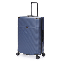 Чемодан TORBER ОНЕГА, синий, ABS-пластик, 79,5 х 51 х 29 см, 103 л