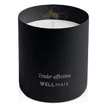 Ароматическая свеча Wellmark Tender Affection - сплошной черный