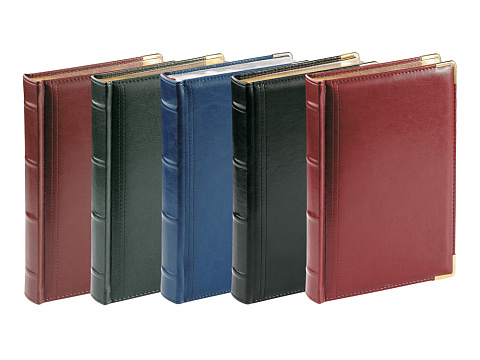 Ежедневник А5 полудатированный Boss, коричневый - рис 13.