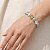 Браслет Cristal, Light blue, Green - миниатюра - рис 3.