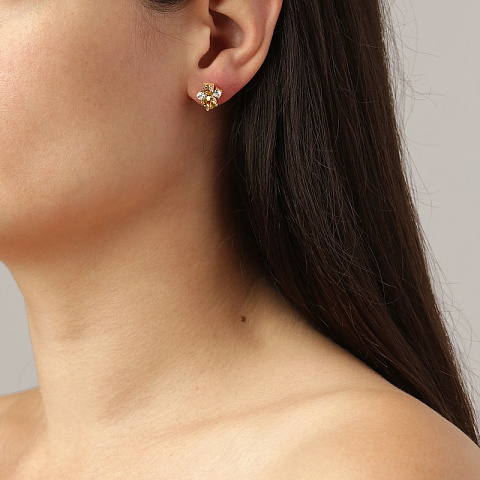 Серьги BILLIS SG GOLDEN Dyrberg Kern 460043 - рис 4.
