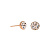 Пусеты Silk Fiore Luna SWE298 S RG - миниатюра