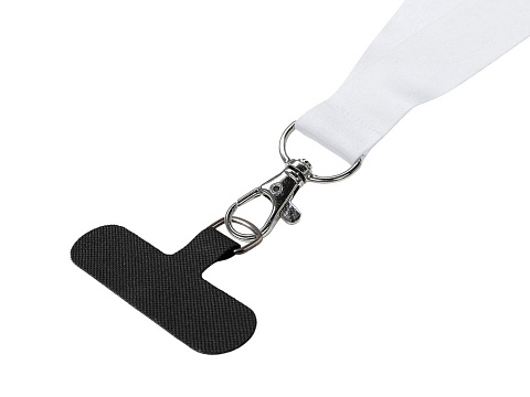 Ланъярд 2,5 см под сублимацию с карабином и узким держателем для телефона из ПЭ - рис 3.