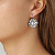 Серьги BATTI SS CRYSTAL Dyrberg Kern 430057 - миниатюра - рис 2.