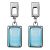 Серьги Azul Possebon A0418.20 S - миниатюра - рис 2.