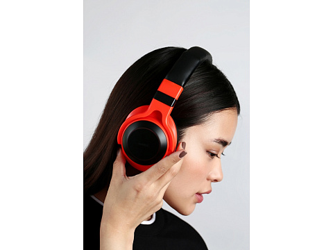 Беспроводные наушники Rombica mySound BH-15 Orange - рис 6.