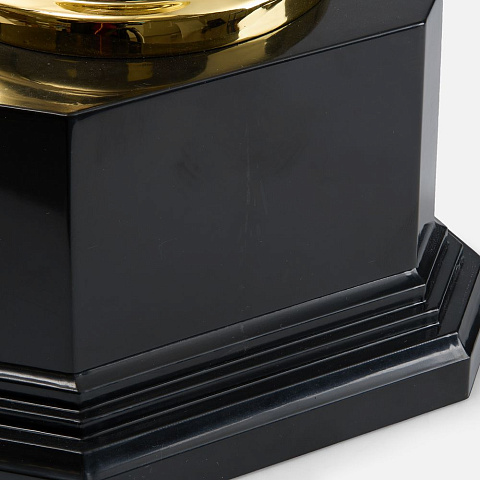 Кубок Floretta Oval, малый, золотистый - рис 6.