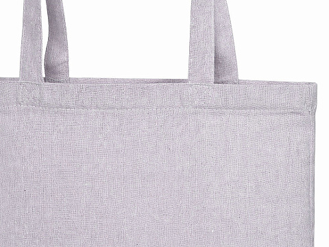 Сумка Твил из хлопка, 210 г/м2, серый - рис 3.