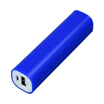 PB030 Универсальное зарядное устройство power bank  прямоугольной формы. 2600MAH. Синий