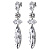 Серьги TENERE SS CRYSTAL Dyrberg Kern 470033 - миниатюра - рис 3.