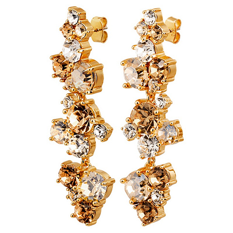 Серьги MAYHEM SG GOLDEN Dyrberg Kern 480043 - рис 4.