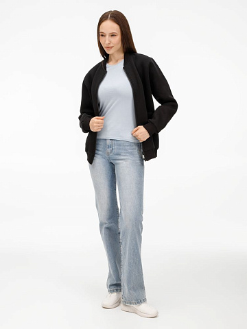 Бомбер унисекс Estado, черный - рис 14.