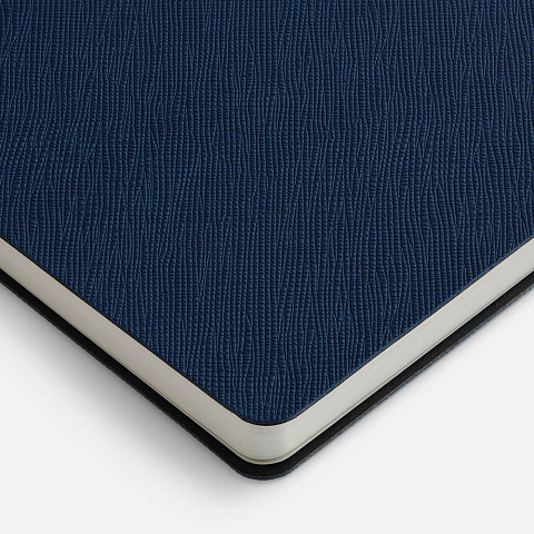 Ежедневник Lungo, недатированный, темно-синий - рис 6.