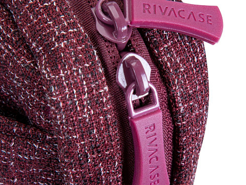 RIVACASE 7921 burgundy red сумка для ноутбука 14" - рис 12.