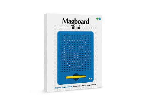 Магнитный планшет для рисования Magboard mini, синий - рис 3.