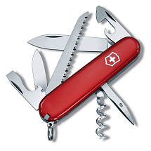 Нож перочинный VICTORINOX Camper, 91 мм, 13 функций, красный