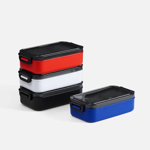 Ланчбокс Pranzo, красный с черным - рис 6.