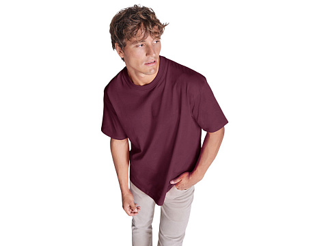 Футболка оверсайз Bull унисекс, сливовый - рис 5.