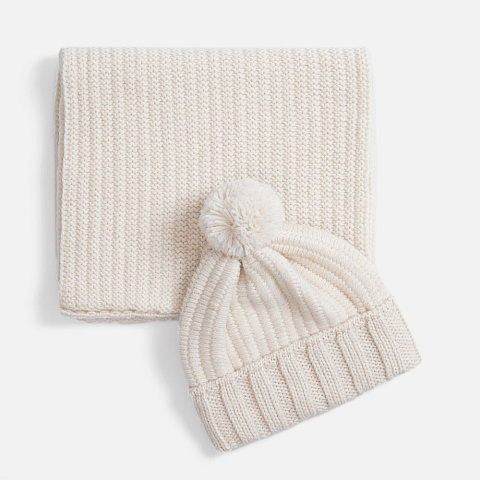 Шарф Frissonelle, жемчужно-белый - рис 5.