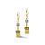 Серьги Olive Coeur de Lion 4020/20-0900 - миниатюра