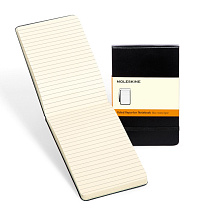 Записная книжка Moleskine Reporter (в линейку), Pocket (9х14см), черный