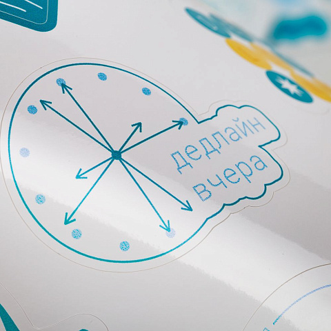 Наклейки из ПВХ Sticker Pack на заказ, M - рис 6.