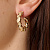 Серьги TAMARIN SG GOLDEN Dyrberg Kern 470015 - миниатюра - рис 2.
