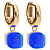 Серьги FIRENZE (G) Lapis Qudo 107001/20-4723 - миниатюра - рис 2.
