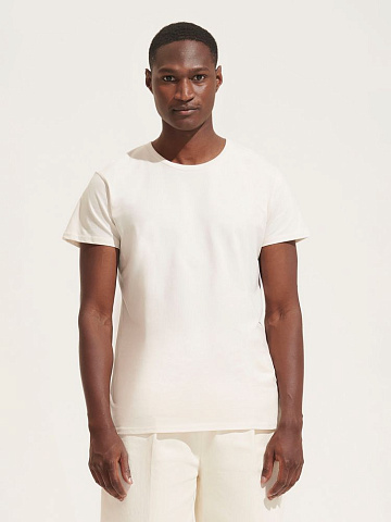 Футболка мужская Pioneer Men, молочно-белая - рис 6.