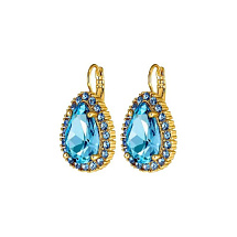 Серьги FIORA SG AQUA/LIGHT BLUE Dyrberg Kern *440066