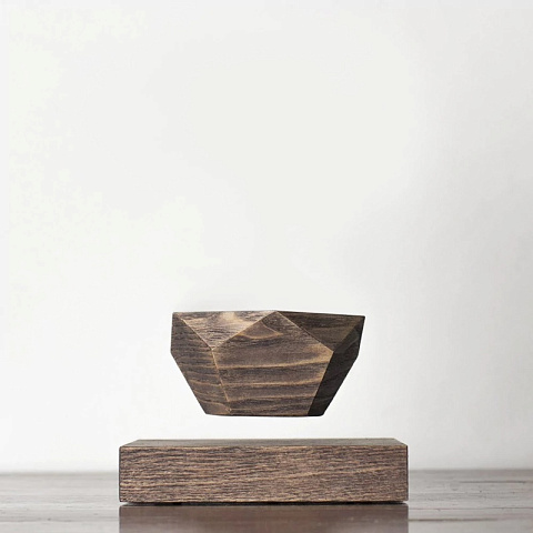 Левитационный горшок LePlant Wood венге (бонсай)
