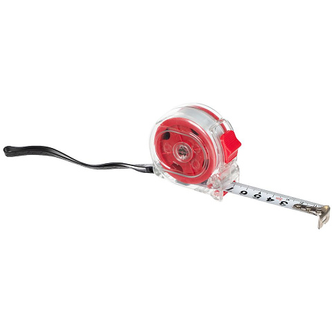 Рулетка Selvaksi, 3 м, красная - рис 2.