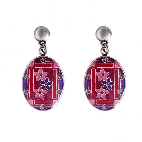 Серьги Незабудки Clara Bijoux A75778 V