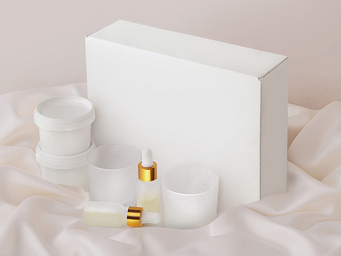 Набор для создания 2-х ароматических свечей: амбра и табак/маракуйя, сандал и пачули (без лого LM) - рис 2.