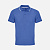 Рубашка поло унисекс Palermo, ярко-синяя с белым - миниатюра