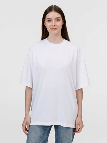 Футболка из бифлекса Morfiss, белая - рис 2.