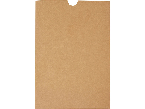 Блокнот Orin, формат А5, из переработанного ПЭТ, синий - рис 5.