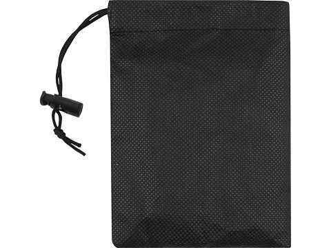 Lucas спортивное полотенце из переработанного полиэстера 30х80 см - Синий нэйви - рис 5.